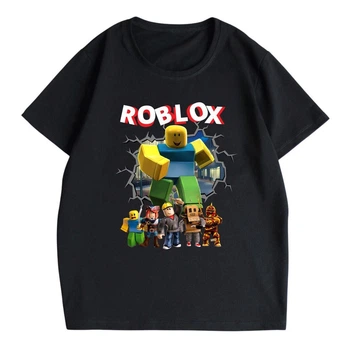 Футболка детская черная с принтом Roblox Роблокс DM-1069 134 см