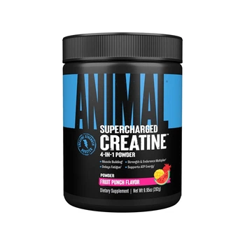Креатин Animal Supercharged Creatine, 282 грамм Фруктовый пунш Universal Nutrition (fit0024287)