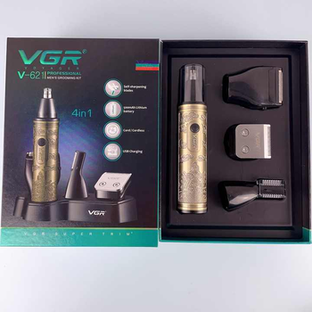 Тример для бороди, носа, вух VGR V-621 (t5528)