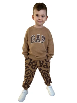 Детский костюм Gap на мальчика 98 см коричневый