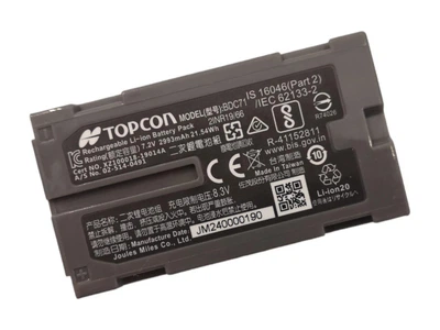 Аккумулятор батарея для Topcon GM-52 Total Station BDC71 2993mah 21.54Wh ORIGINAL