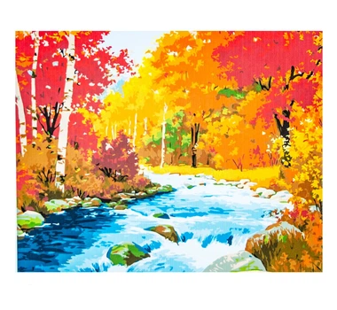 Картина по номерам Осень, 50 х 65 см, краски, кисти. Multicolor (2082590078)