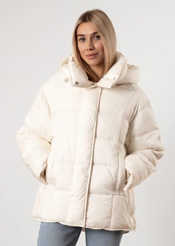 Пуховик Snow Owl Молочний 44 (К787А)