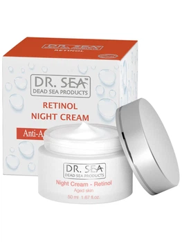 Ночной крем с ретинолом для возрастной кожи Dr. Sea Retinol night cream for aged skin 50 мл (RF000327)
