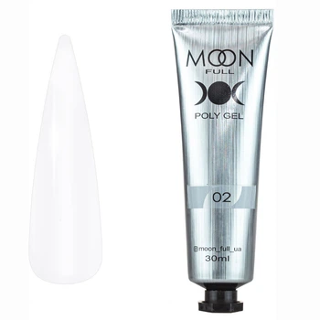 Полигель для наращивания Moon Full Poly Gel в тубе №02 30 мл
