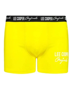 Трусы-боксеры мужские Lee Cooper LCUBOX1PLOGOBYEL XXL желтые (9911111151585)