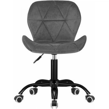 Офисное кресло GT Racer B-30 Velvet Dark Gray [123074]