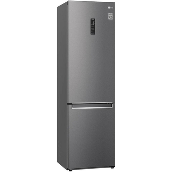 Холодильник LG GW-B509SLKM, двокамерний, нижня морозильна камера, 277/107 л, А++, Total No Frost, DoorCooling+, інверторний компресор, дисплей, зона свіжості, темно-сірий