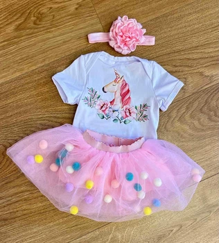Одежда для куклы высотой 55-60 см Reborn Baby Doll Cloth 3 Кукольная одежда бодик и юбочка