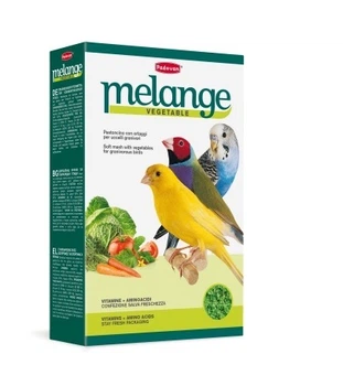 Мягкий корм для зерноядных птиц Padovan Melange Vegetable, 300 гр