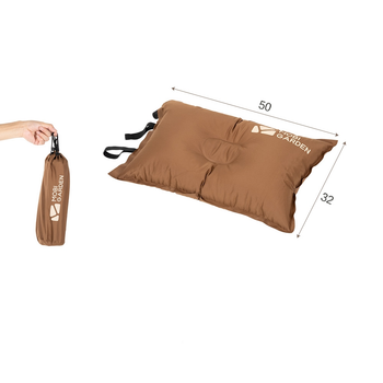 Подушка самонадувна STARS AIR Mobi Garden NXL1534002 brown 6926767315109