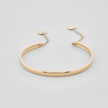 Серебряный браслет с позолотой Minimal 46015п