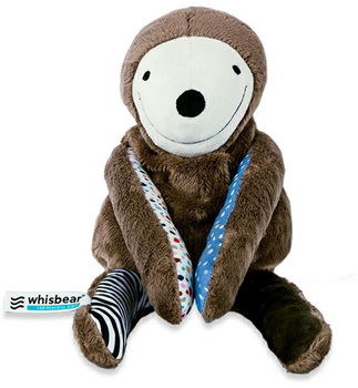 Інтерактивний талісман Whisbear E-zzy the Sloth з датчиком плачу та мобільним додатком (5905279995734)