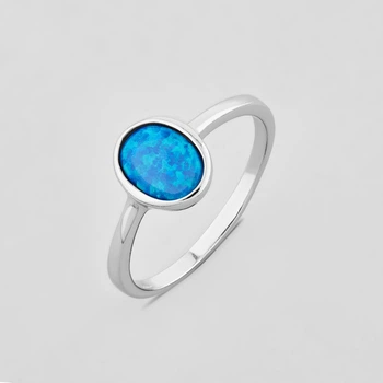 Срібне кільце Minimal 9510321оп-17 17