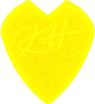 Набор медиаторов Dunlop 47PKH3NYS Kirk Hammet Jazz III Yellow Glitter 6 шт (R128389)