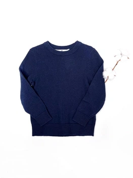 Кофта свитер H&M 104 см синій артикул Л720