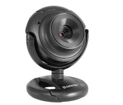Веб-камера Defender C-2525HD, 2 Mp, 1280x720/30 fps, мікрофон, ручний фокус (від 3 см до нескінченності), кут огляду 60 °, двошарова скляна лінза Black