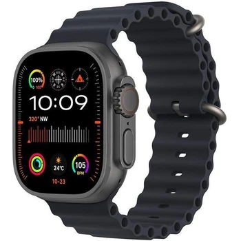 Смарт часы HK10 Ultra 3 49mm з AMOLED Full HD екраном и с 2 дополнительными ремешками в комплекте Черный