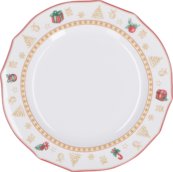 Patera na ciasto La Porcellana Bianca Christmas Edition 31 cm (8027549117688)