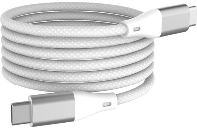 Кабель Winner Group USB Type-C - USB Type-C 60 W 1 м White (8591194124068)