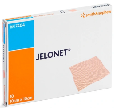 Парафінова пов'язка для ран Jelonet 10х10 см, 1 шт.