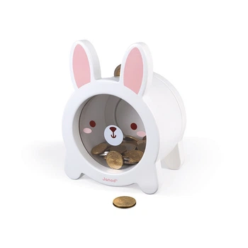 Копилка детская игрушка Janod Кролик (Niz16167)