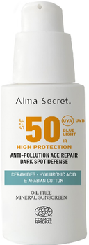 Сонцезахисний крем Alma Secret High Protection SPF 50 50 мл (8436568711720)