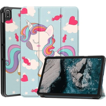 Чохол print Nokia T20 Єдинорожка