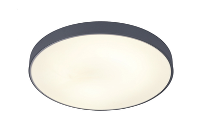 Потолочная LED люстра 72W с пультом Levistella с круглым плафоном 2700-6000К серая IP20 752L37 GRAY