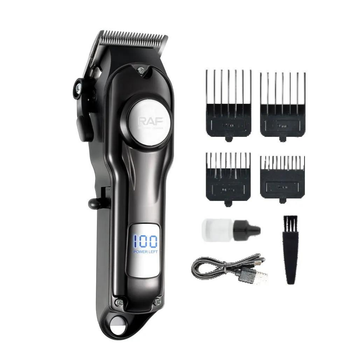 Портативная машинка RAF для стрижки волос с насадками FAR-R2240