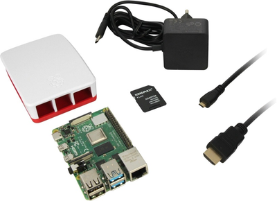 Мини-компьютер Raspberry Pi 4 4GB Starter Kit Set3 (WA-Pi4Set3)