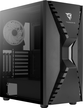 Корпус AeroCool Cronus-G-BK-v1 Black без БЖ (445681)
