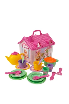 Чайний набір з будиночком Barbie колір різнокольоровий DEDE ЦБ-00268342