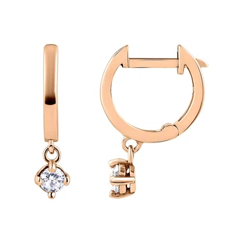 Золотые серьги (з40032)