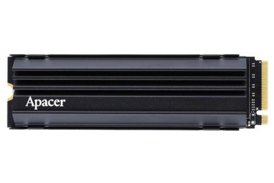 Твердотільний накопичувач SSD 512Gb, Apacer AS2280Q4U, PCI-E 4.0 x4, M.2 2280, 3D TLC, 7000/3000 МБ/с, з радіатором (AP512GAS2280Q4U-1)