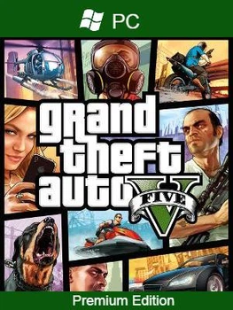 Гра Grand Theft Auto V (GTA 5) Premium Online Edition електронний ключ для ПК (Ключ активації Rockstar Games)
