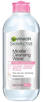 Міцелярна вода Garnier Skin Active Classic для демакіяжу 400 мл (3600541358508)