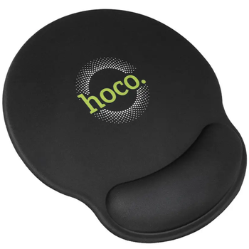 Коврик для мыши с поддержкой запястья 230*215*2мм HOCO GM30 Черный