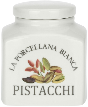 Pojemnik na pistacje La Porcellana Bianca Conserva 500 ml (8027549111587)