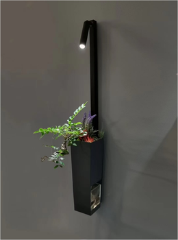 Бра Brille BL-985W/5W Matte BK/GY LED (29-435)