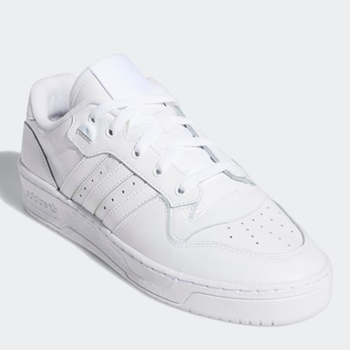 Жіночі кеди низькі Adidas Originals Rivalry Low EF8729 40 (7.5UK) 26 см White/White/Core Black (4060512774437) (955555900245687) - Уцінка