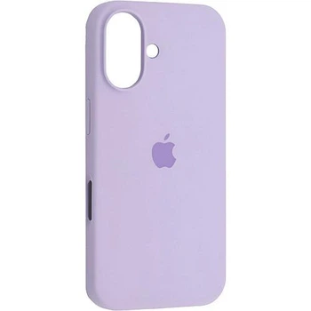 Чехол силиконовый Epic Premium Silicone Case Full Cover для Apple iPhone 16 lavender gray