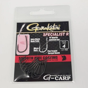 Гачок GAMAKATSU G-CARP SPECIALIST R №6 10шт,26866