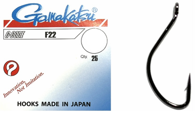 Крючок GAMAKATSU F22 №10 25шт,25750