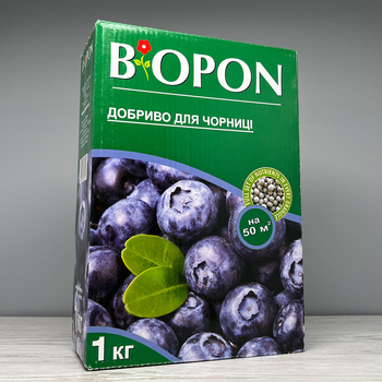 Добриво BIOPON для чорниці гранули 1 кг