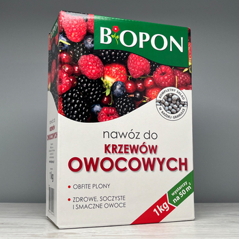 Добриво BIOPON для плодових кущів та дерев гранули 1 кг
