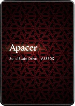 Накопичувач SSD 256 GB Apacer AS350X 2.5" SATAIII 3D TLC (AP256GAS350XR-1) 2.5"