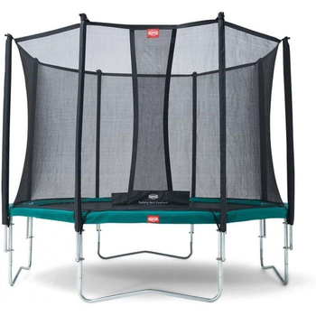 Батут BERG Favorit 330 Green з захисною сіткою Comfort