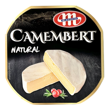 Сир Mlekovita Camembert м’який камамбер з пліснявою, 120 г