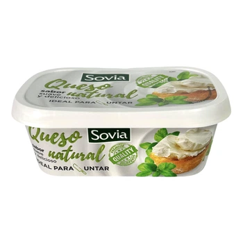 Сир Sovia крем натуральний смак cream cheese natural 300г